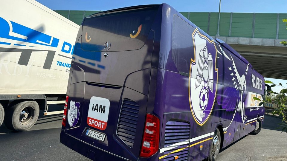 FC Argeș și-a prezentat noul autocar