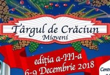Târgul de Crăciun din Mioveni îşi deschide porţile pe 6 decembrie