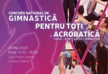 O nouă filă din istoria gimnasticii naționale se va scrie la Pitești Arena: Concursul Național de Gi...